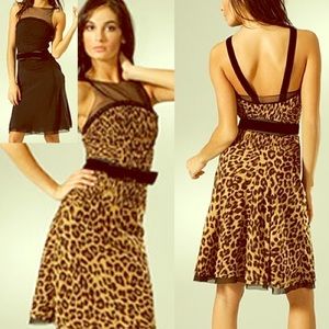 L.A.M.B. Smocked Boatneck Dress